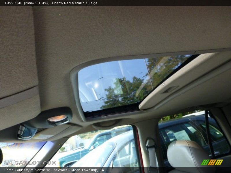 Cherry Red Metallic / Beige 1999 GMC Jimmy SLT 4x4