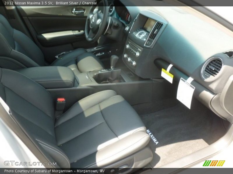 Brilliant Silver / Charcoal 2012 Nissan Maxima 3.5 SV