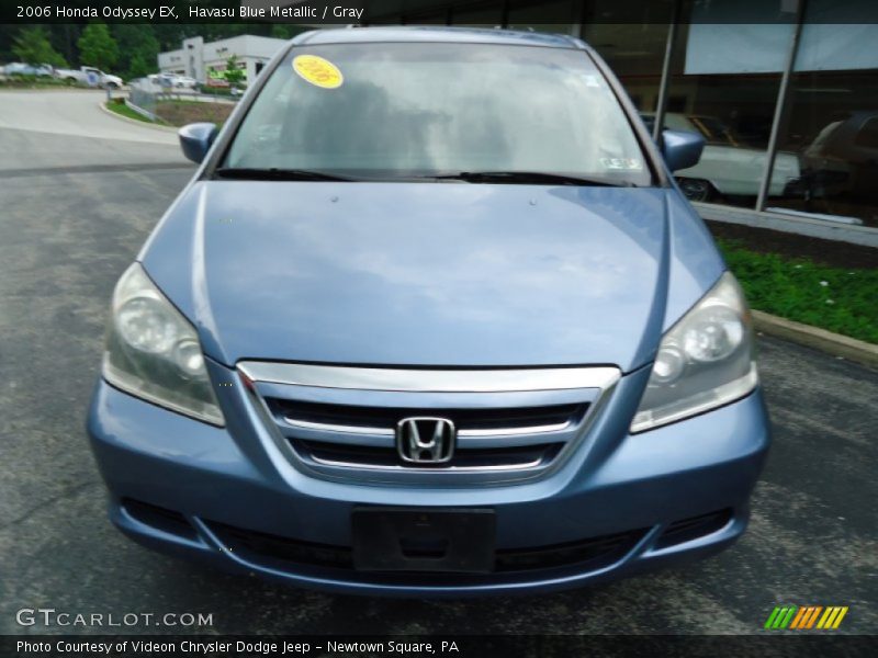 Havasu Blue Metallic / Gray 2006 Honda Odyssey EX
