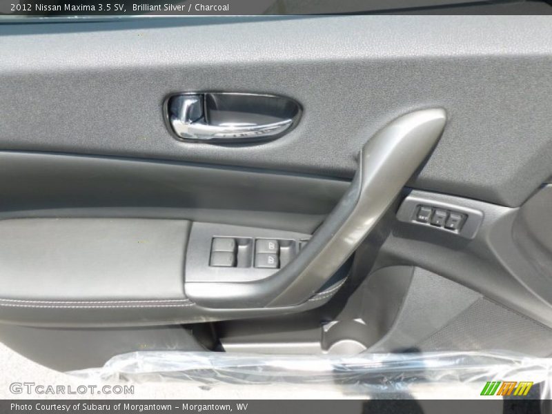 Brilliant Silver / Charcoal 2012 Nissan Maxima 3.5 SV