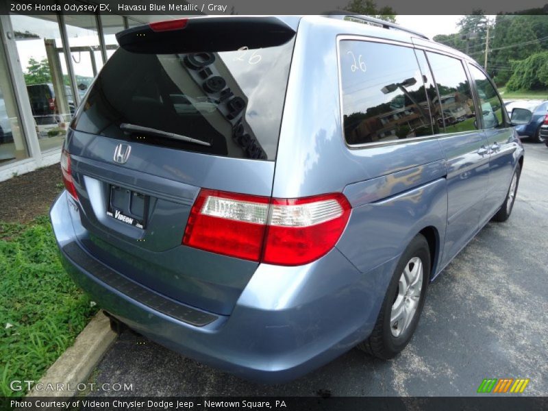Havasu Blue Metallic / Gray 2006 Honda Odyssey EX