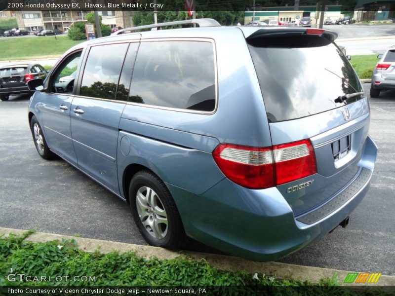 Havasu Blue Metallic / Gray 2006 Honda Odyssey EX
