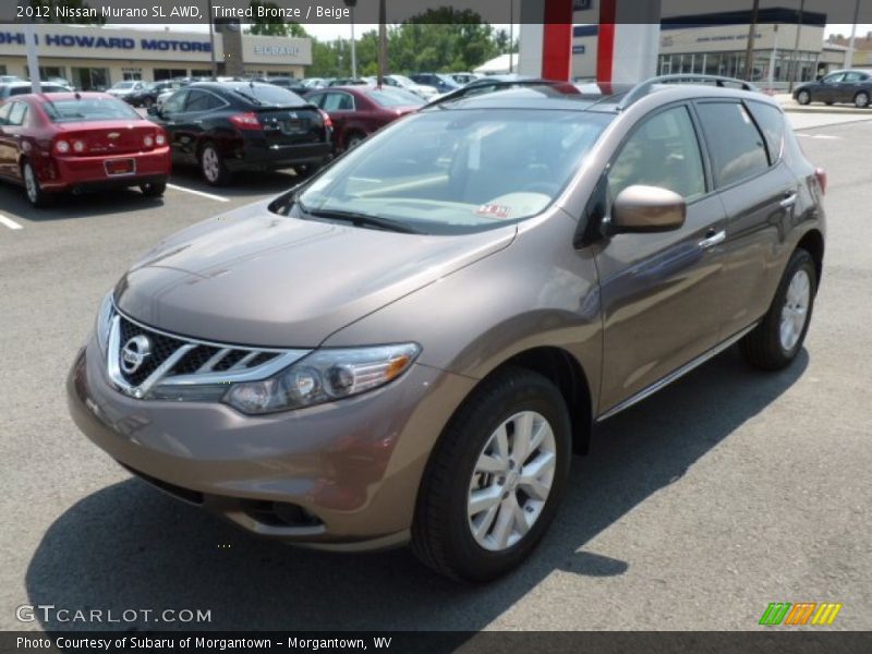 Tinted Bronze / Beige 2012 Nissan Murano SL AWD
