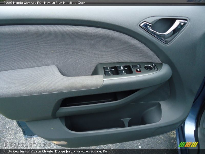 Havasu Blue Metallic / Gray 2006 Honda Odyssey EX