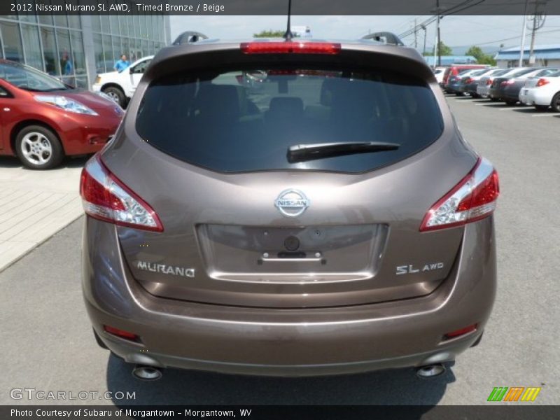 Tinted Bronze / Beige 2012 Nissan Murano SL AWD