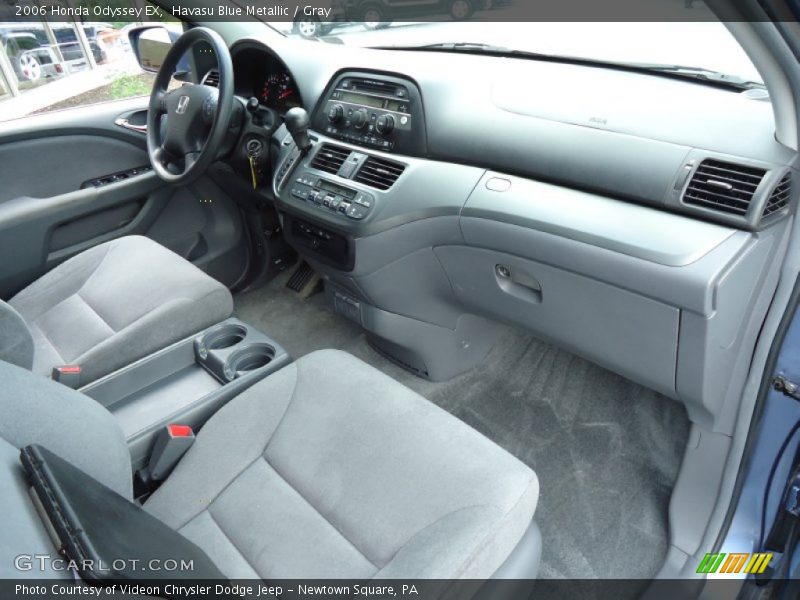 Havasu Blue Metallic / Gray 2006 Honda Odyssey EX