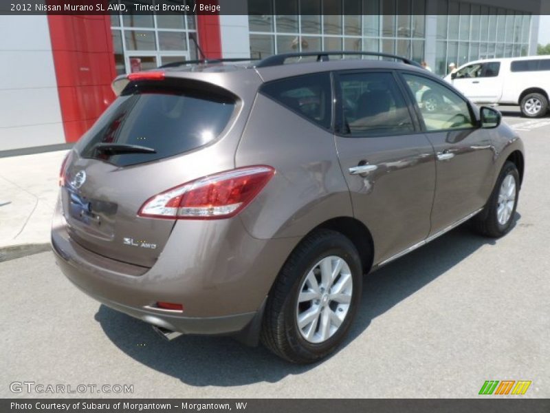 Tinted Bronze / Beige 2012 Nissan Murano SL AWD