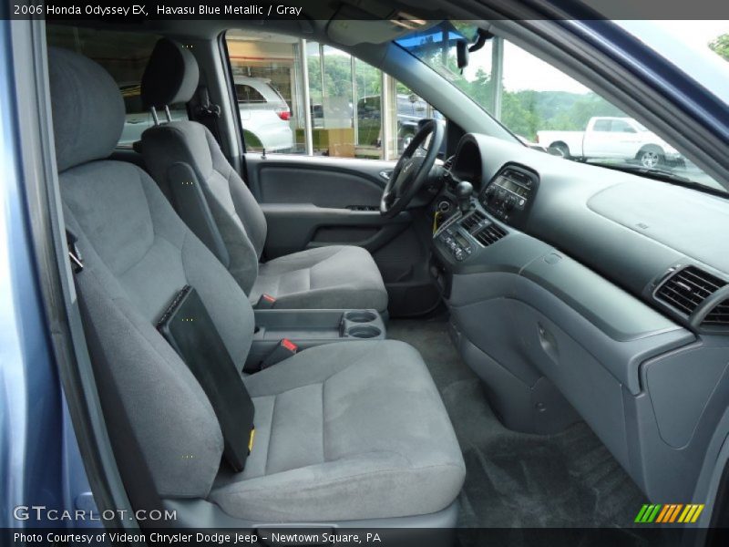Havasu Blue Metallic / Gray 2006 Honda Odyssey EX
