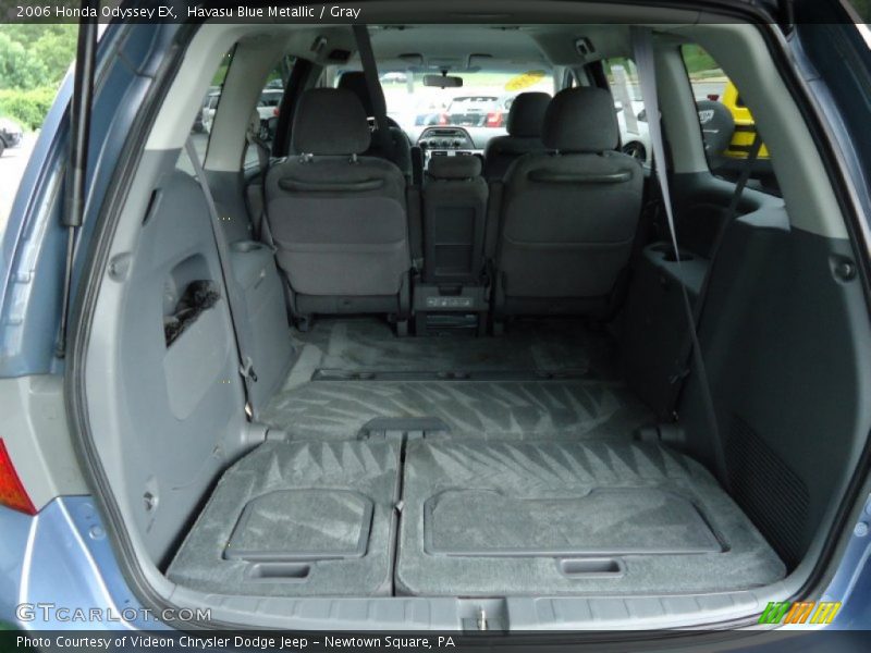 Havasu Blue Metallic / Gray 2006 Honda Odyssey EX