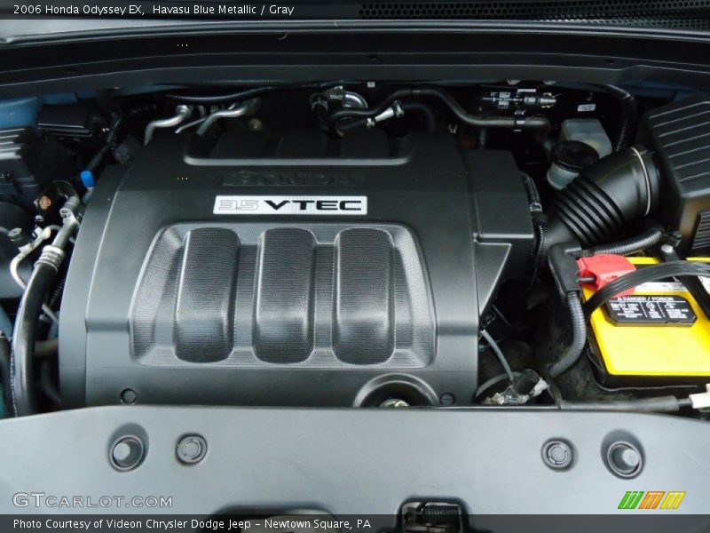 Havasu Blue Metallic / Gray 2006 Honda Odyssey EX