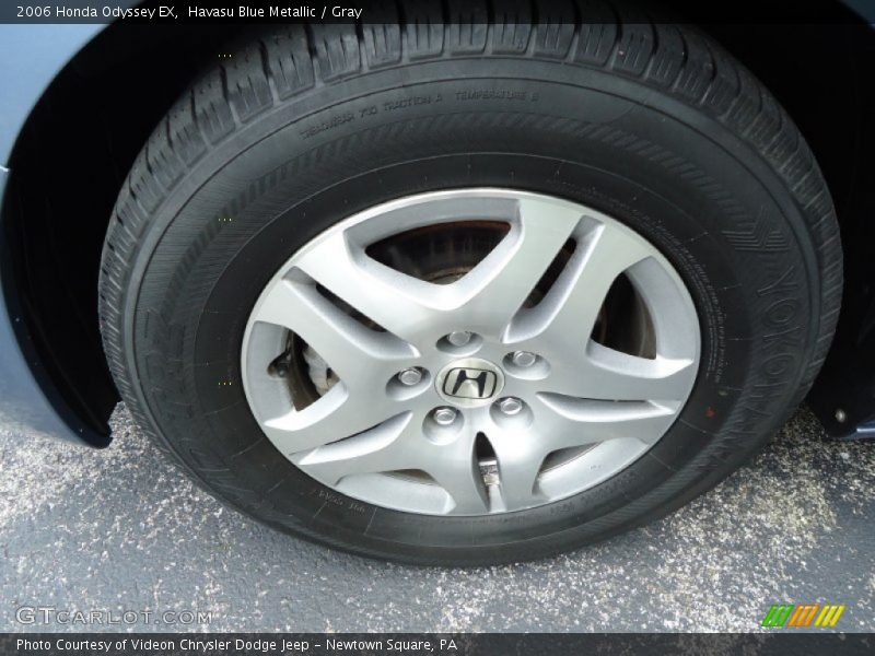 Havasu Blue Metallic / Gray 2006 Honda Odyssey EX