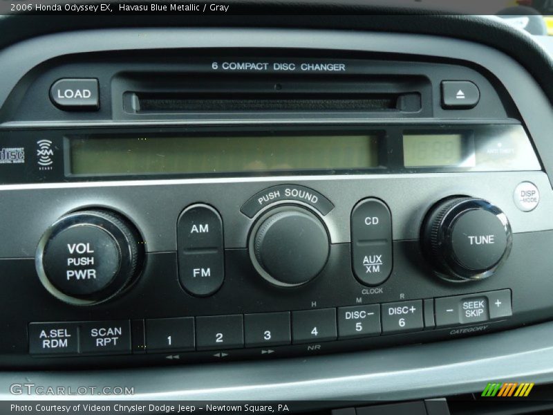 Havasu Blue Metallic / Gray 2006 Honda Odyssey EX