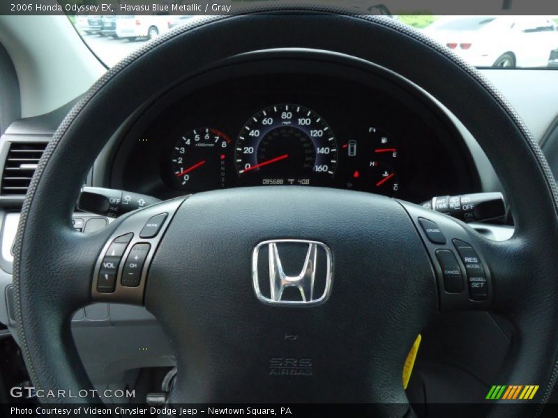Havasu Blue Metallic / Gray 2006 Honda Odyssey EX