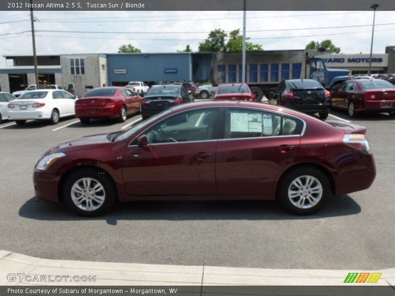 Tuscan Sun / Blonde 2012 Nissan Altima 2.5 S