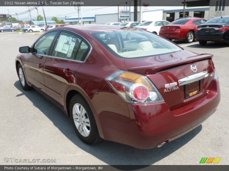 Tuscan Sun / Blonde 2012 Nissan Altima 2.5 S