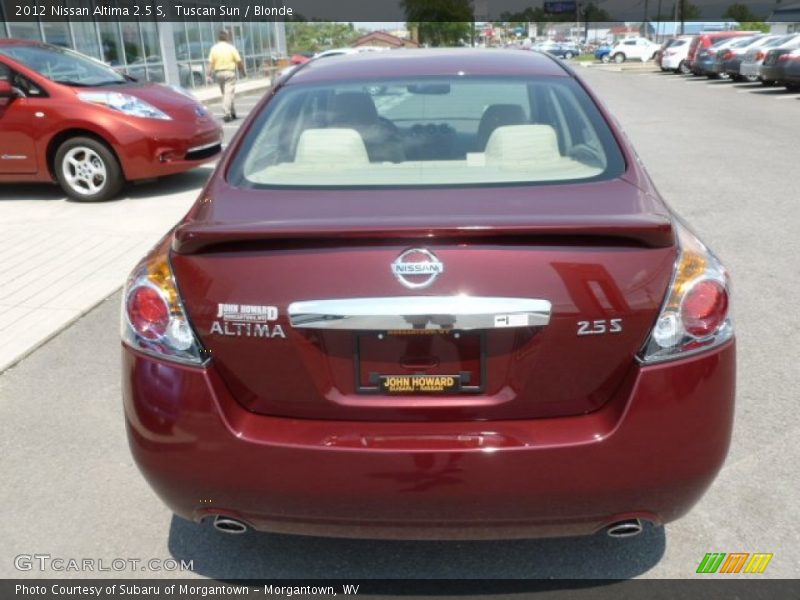 Tuscan Sun / Blonde 2012 Nissan Altima 2.5 S