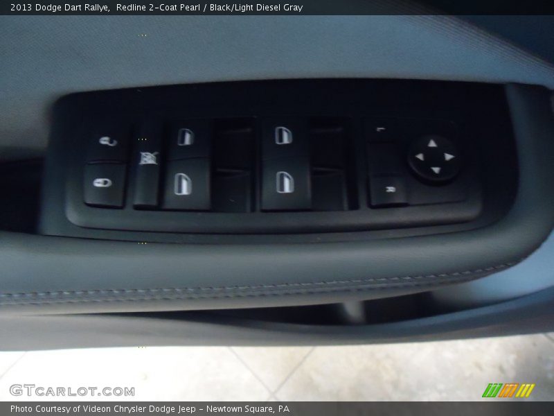 Redline 2-Coat Pearl / Black/Light Diesel Gray 2013 Dodge Dart Rallye