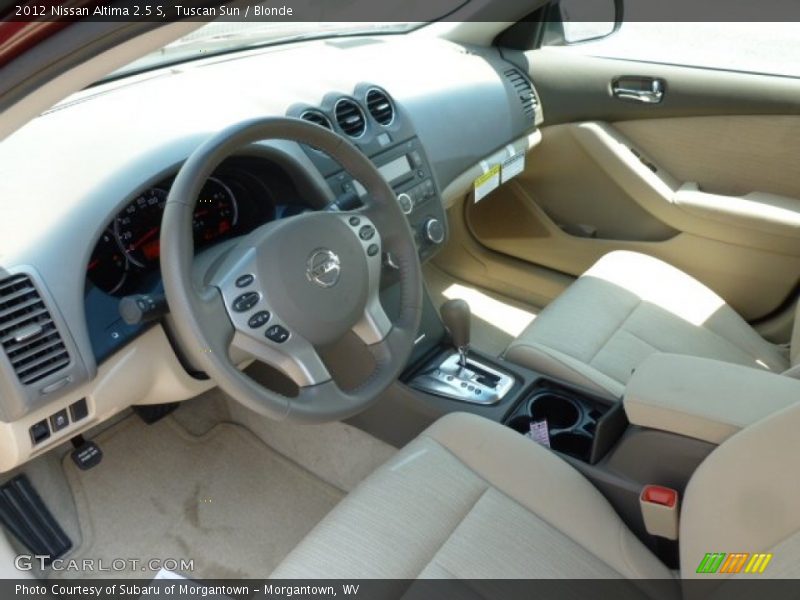 Tuscan Sun / Blonde 2012 Nissan Altima 2.5 S