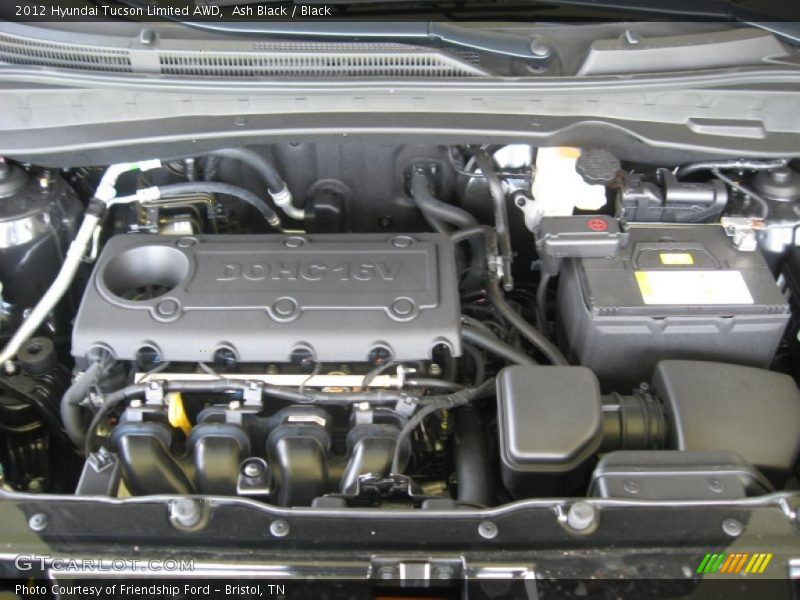  2012 Tucson Limited AWD Engine - 2.4 Liter DOHC 16-Valve CVVT 4 Cylinder