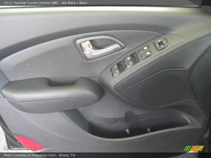 Ash Black / Black 2012 Hyundai Tucson Limited AWD