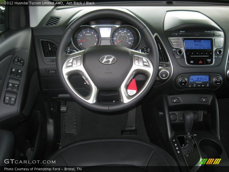  2012 Tucson Limited AWD Steering Wheel