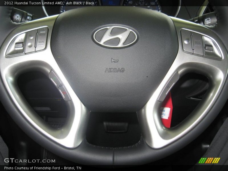 Controls of 2012 Tucson Limited AWD