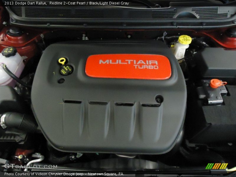  2013 Dart Rallye Engine - 1.4 Liter Turbocharged SOHC 16-Valve MultiAir 4 Cylinder