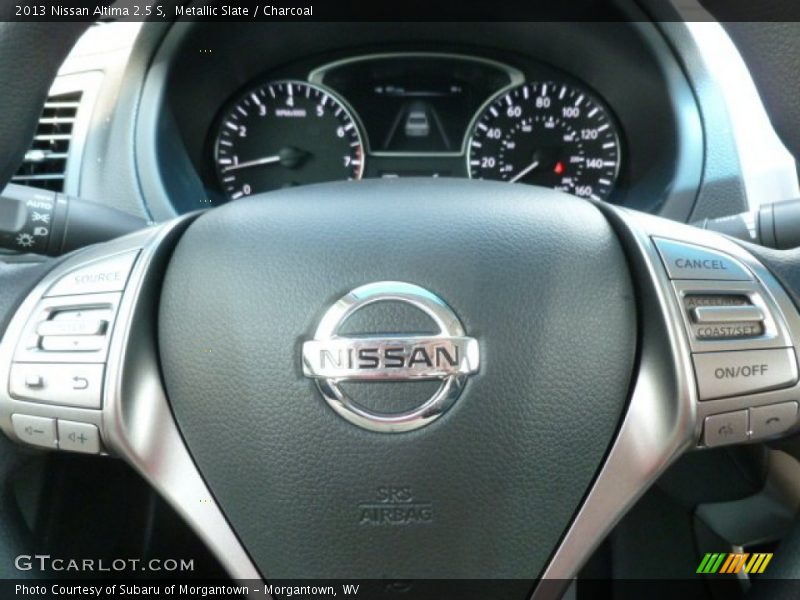 Metallic Slate / Charcoal 2013 Nissan Altima 2.5 S