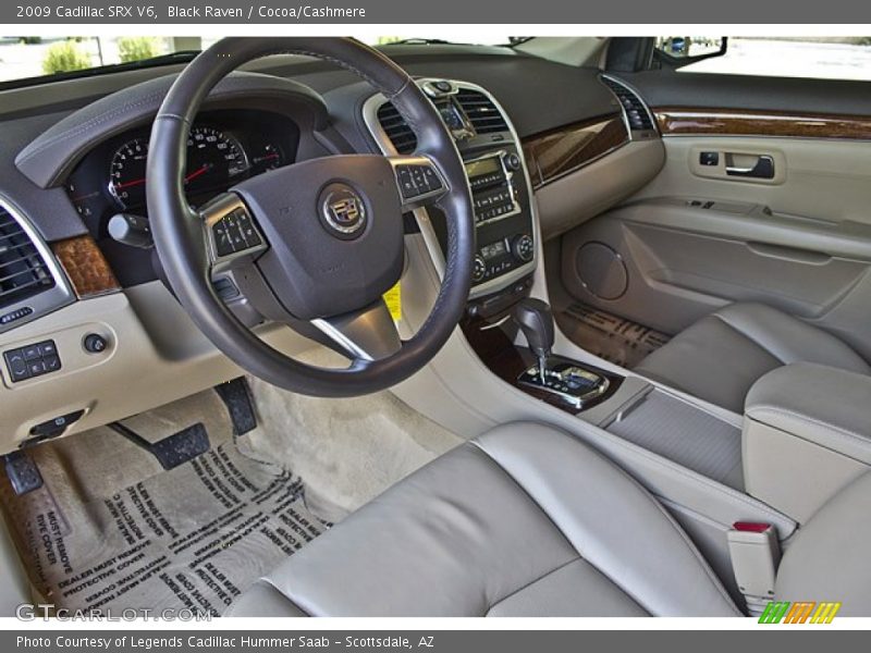 Cocoa/Cashmere Interior - 2009 SRX V6 