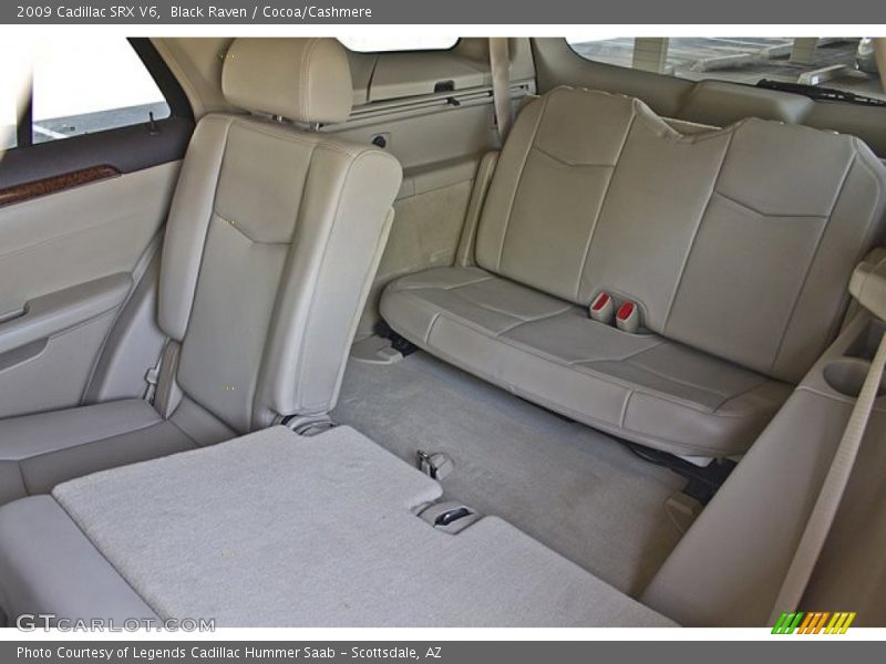 Rear Seat of 2009 SRX V6