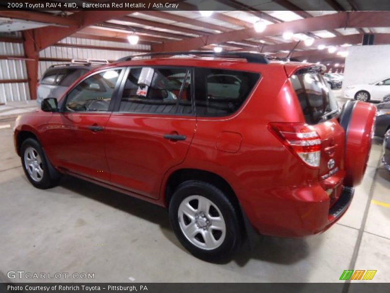 Barcelona Red Metallic / Ash Gray 2009 Toyota RAV4 4WD
