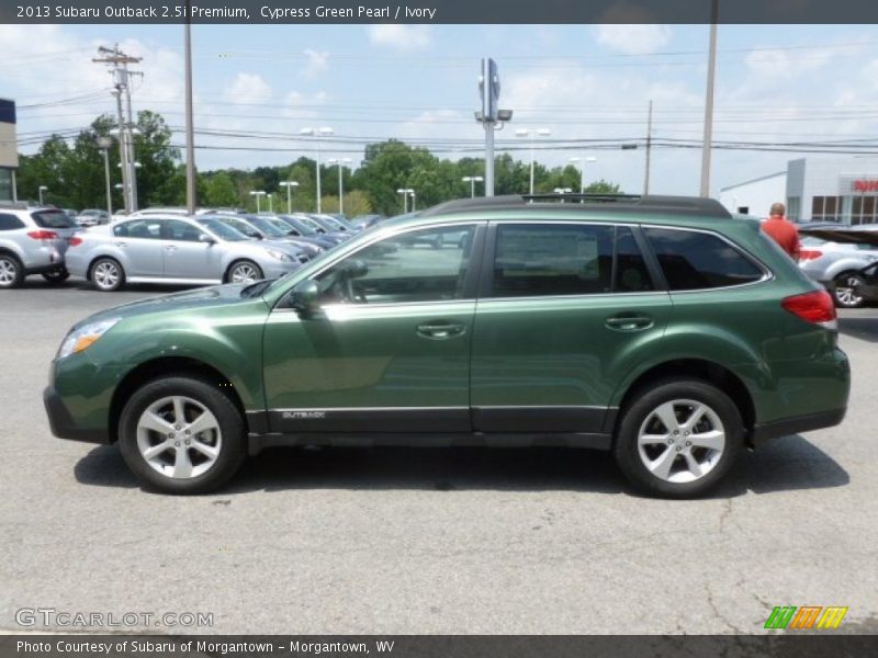  2013 Outback 2.5i Premium Cypress Green Pearl