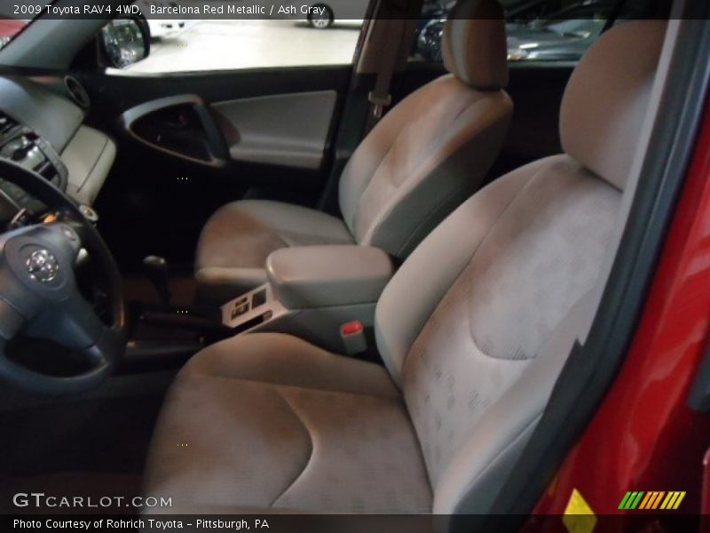 Barcelona Red Metallic / Ash Gray 2009 Toyota RAV4 4WD