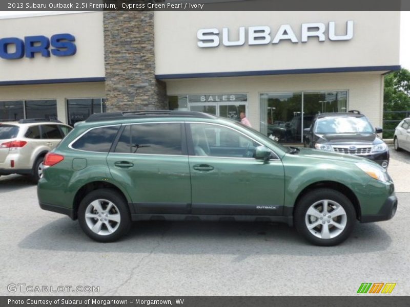 2013 Outback 2.5i Premium Cypress Green Pearl