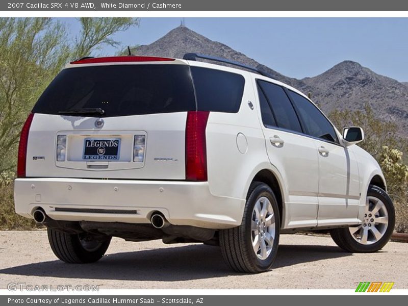 White Diamond / Cashmere 2007 Cadillac SRX 4 V8 AWD