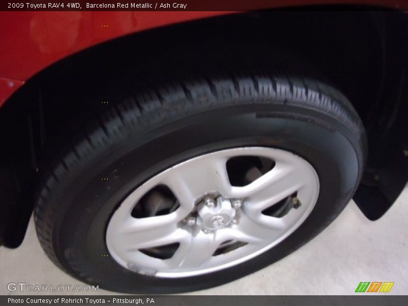 Barcelona Red Metallic / Ash Gray 2009 Toyota RAV4 4WD