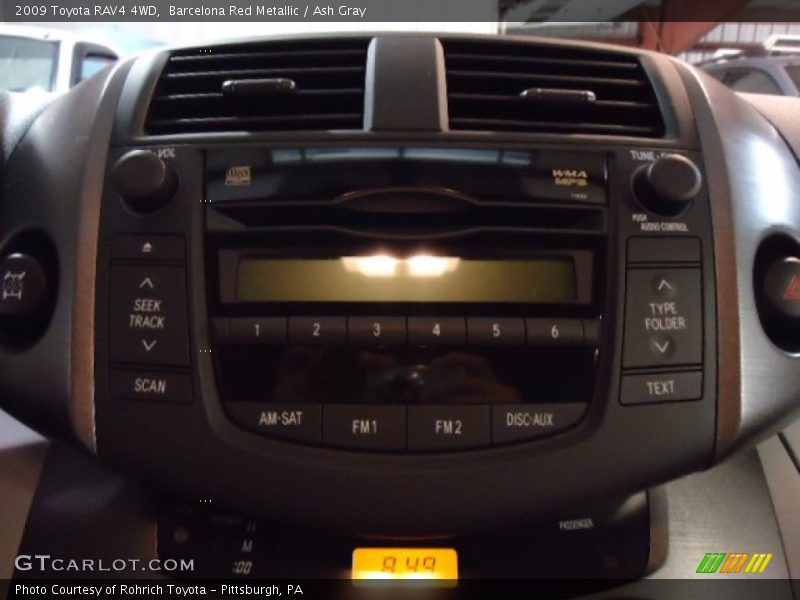 Barcelona Red Metallic / Ash Gray 2009 Toyota RAV4 4WD
