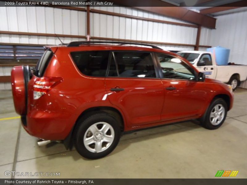 Barcelona Red Metallic / Ash Gray 2009 Toyota RAV4 4WD