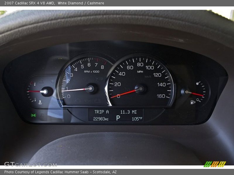  2007 SRX 4 V8 AWD 4 V8 AWD Gauges