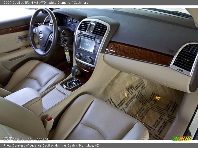 White Diamond / Cashmere 2007 Cadillac SRX 4 V8 AWD