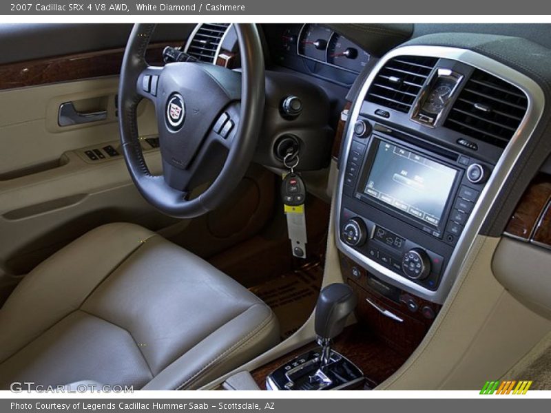 White Diamond / Cashmere 2007 Cadillac SRX 4 V8 AWD