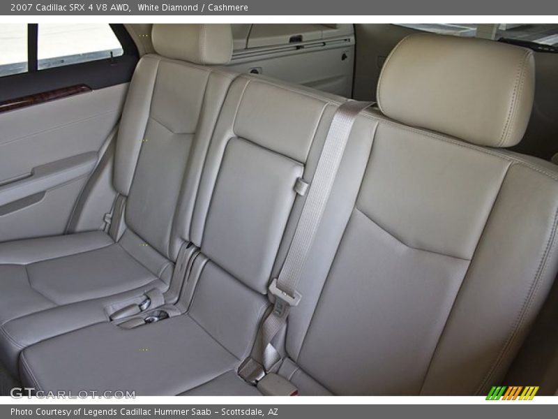 Rear Seat of 2007 SRX 4 V8 AWD