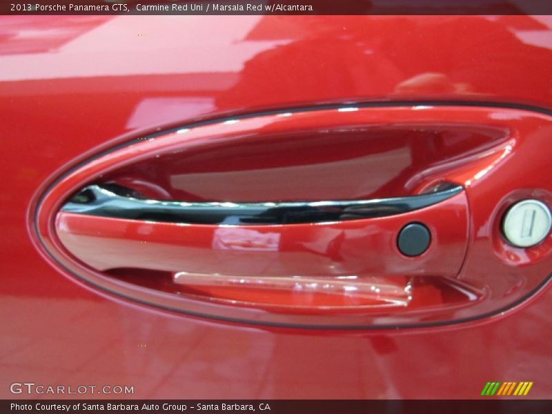Carmine Red Uni / Marsala Red w/Alcantara 2013 Porsche Panamera GTS