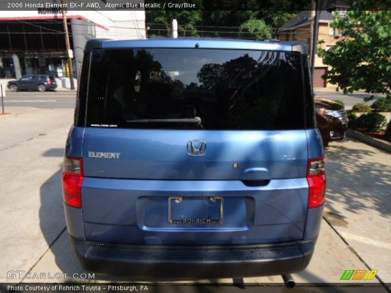 Atomic Blue Metallic / Gray/Blue 2006 Honda Element EX-P AWD