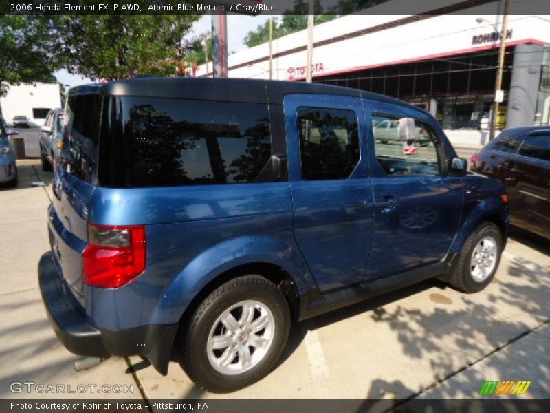 Atomic Blue Metallic / Gray/Blue 2006 Honda Element EX-P AWD