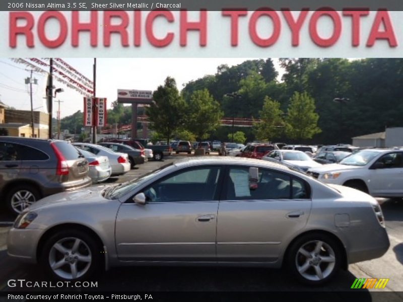 Sheer Silver Metallic / Charcoal 2006 Nissan Altima 3.5 SE