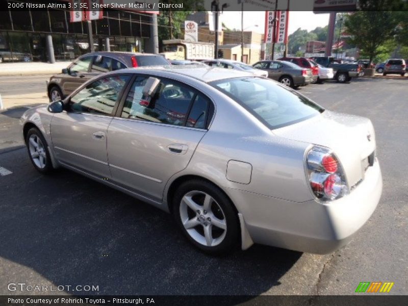 Sheer Silver Metallic / Charcoal 2006 Nissan Altima 3.5 SE