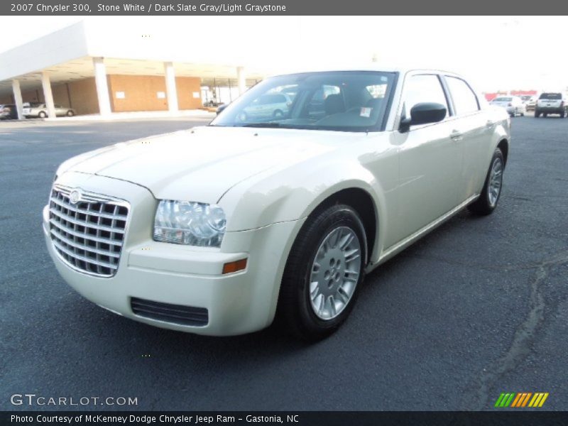 Stone White / Dark Slate Gray/Light Graystone 2007 Chrysler 300