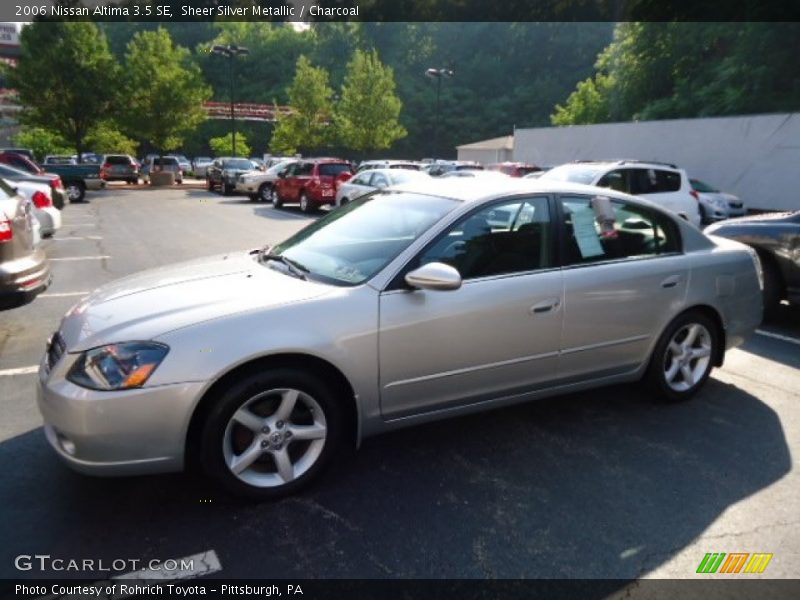 Sheer Silver Metallic / Charcoal 2006 Nissan Altima 3.5 SE