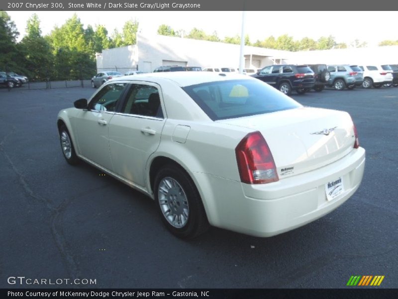 Stone White / Dark Slate Gray/Light Graystone 2007 Chrysler 300